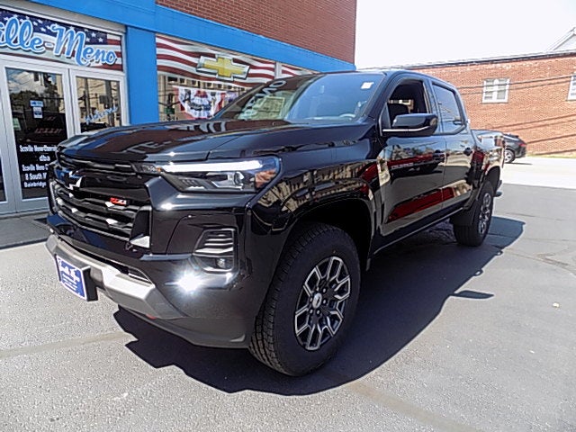 2026 Chevrolet Colorado Z71 in Black — front three-quarter view