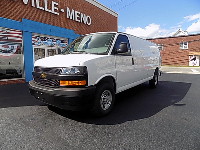 2026 Chevrolet Express Cargo Base in Summit White — front three-quarter view