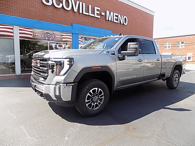 2026 GMC Sierra 2500 HD SLE in Sterling Metallic — front three-quarter view