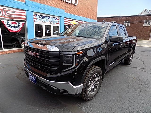 2026 GMC Sierra 1500 Pro in Onyx Black — front three-quarter view