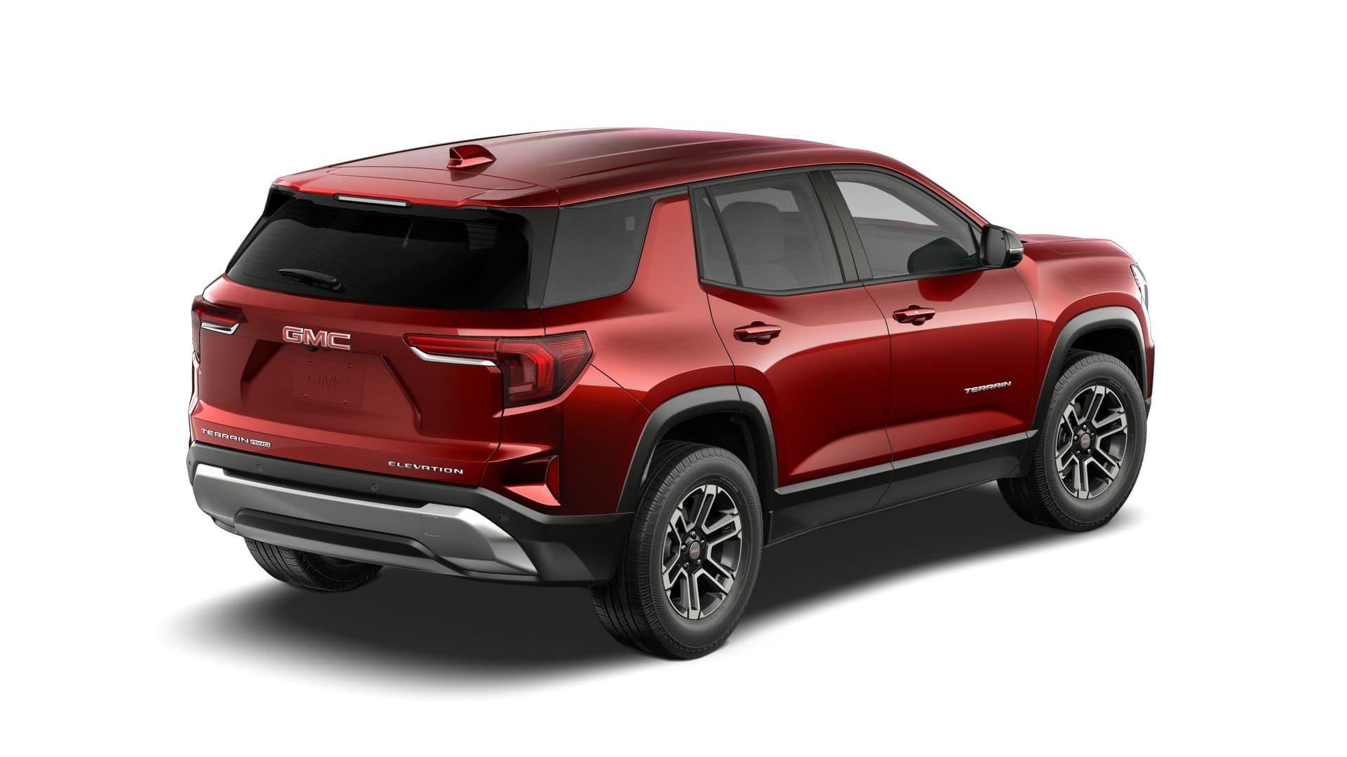 2027 GMC Terrain — rear three-quarter view