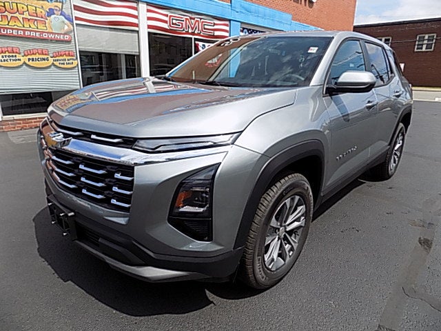 2026 Chevrolet Equinox LT in Sterling Gray Metallic — front three-quarter view